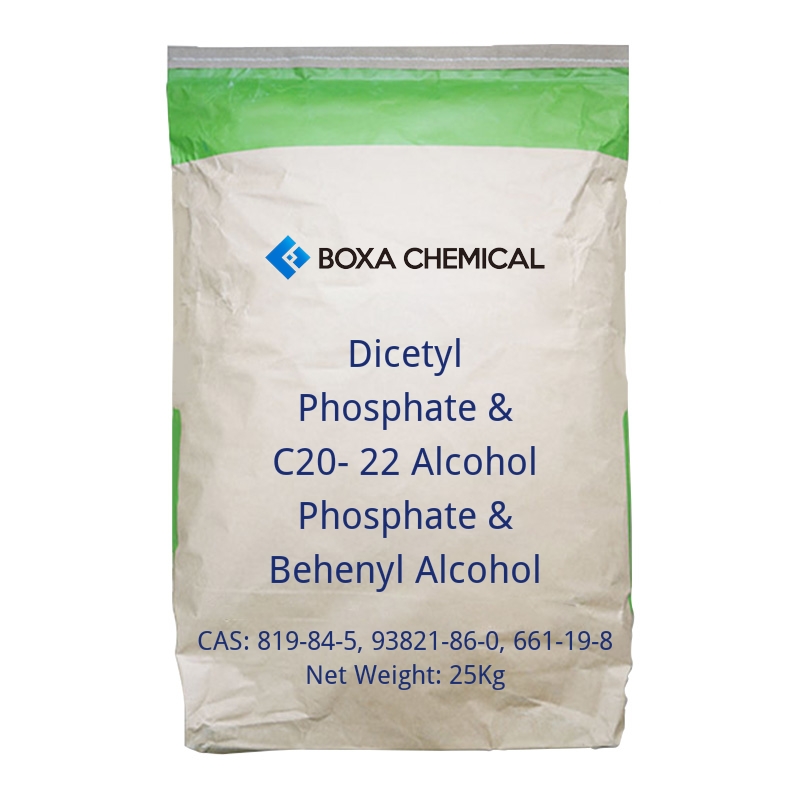 Dicetyl Phosphate & C20-22 Alcohol Phosphate & Behenyl Alcohol-cas-819-84-5, 93821-86-0, 661-19-8