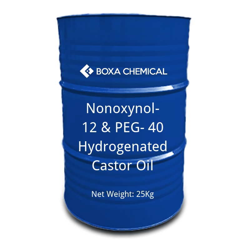 Nonoxynol-12 & PEG-40 Hydrogenated Castor Oil